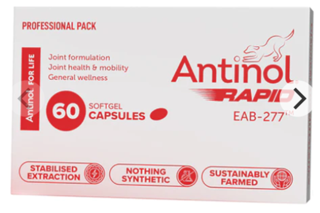 Antinol® Rapid for Dogs 60 Capsules image 0